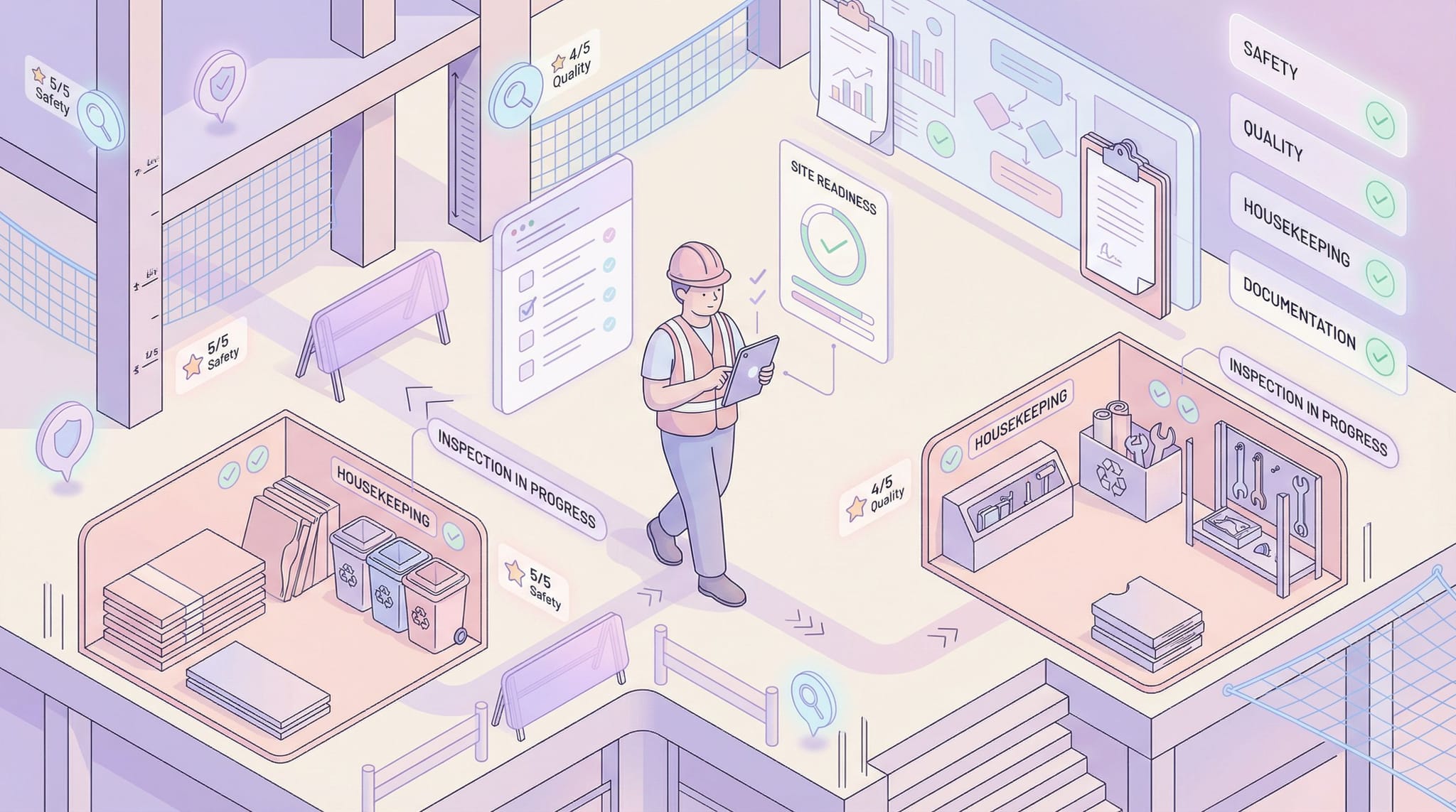 Construction Site Readiness Checklist: How to Score Safety, Quality, and Compliance